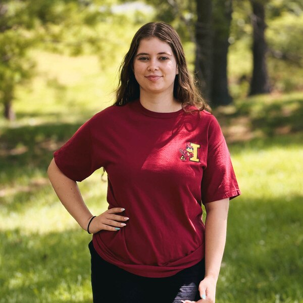 Comfort Wash Leaning Cy Cardinal T-Shirt